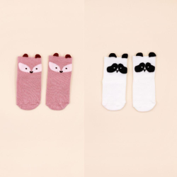 ANTI-SLIP SOCKS FOX+PANDA...