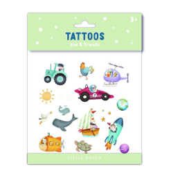 TATOOS JIM & FRIENDS LITTLE...