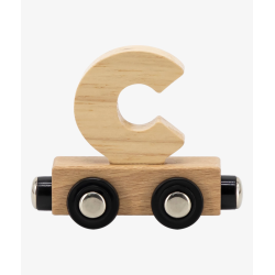 LETRA TREN NATURAL "C"