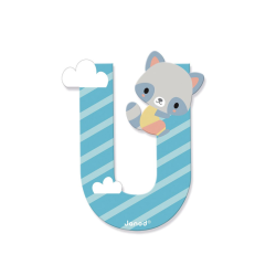 LETRA "U" PURE AZUL