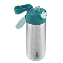 BOTELLA TÉRMICA CON BOQUILLA Y ASA 500ML B.BOX ESMERALD FOREST