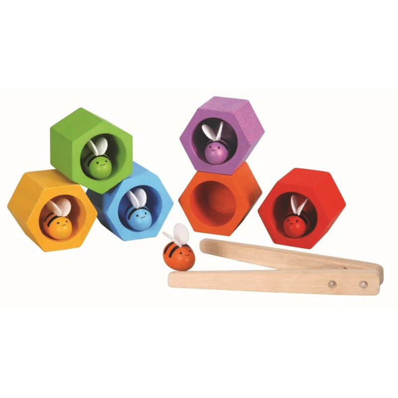 ABEJAS EN LA COLMENA PLANTOYS
