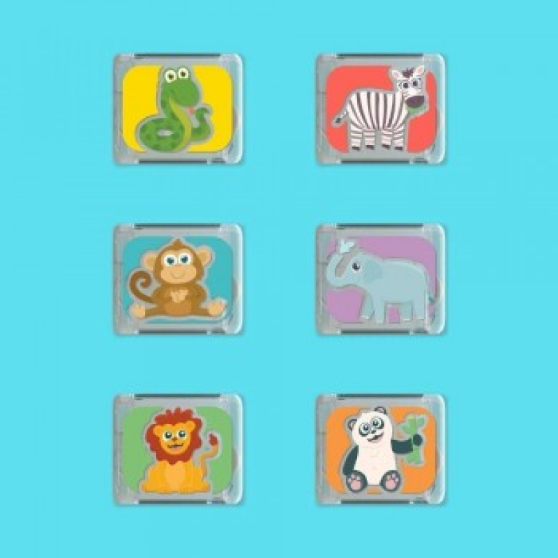 SET 6 CUBOS GLOPALS ZOO
