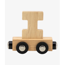 LETRA TREN NATURAL "I"