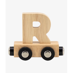 LETRA TREN NATURAL "R"
