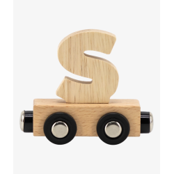 LETRA TREN NATURAL "S"
