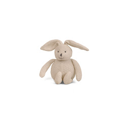 CONEJITO TRICOT 20CM GRIS BEIGE