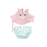 BAÑADOR/PAÑAL+GORRO UNICORNIO UPF