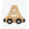 LETRA TREN NATURAL "A"