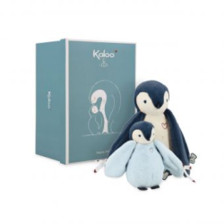 PELUCHES PINGUINO ABRAZANDO AZUL