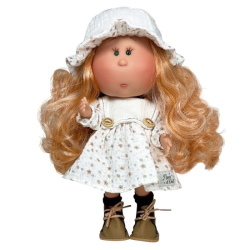 MUÑECA MIA CON PELO NARANJA...