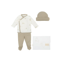 SET 4 PIEZAS BUNNY VERDE MUSGO