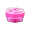 CAJA DE ALMUERZO CON TAPA REFRIGERANTE N´ICE CUP PURPLE