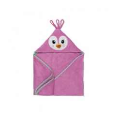TOALLA BEBE PINGUINO