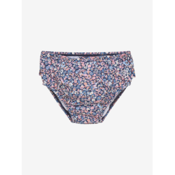 BAÑADOR PAÑAL DE FLORES CON VOLANTES