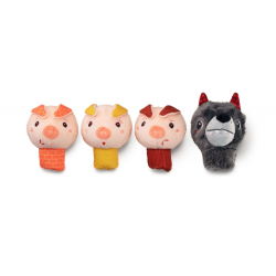 MARIONETAS DE DEDO LOBO Y...