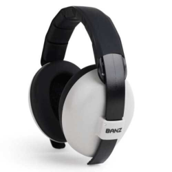 CASCOS BANZ ANTI RUIDO GRIS BABY