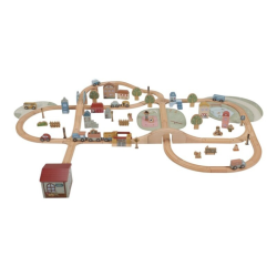 SET DE TREN XL FSC LITTLE DUTCH
