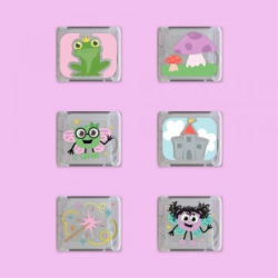 SET 6 CUBOS GLOPALS FAIRY