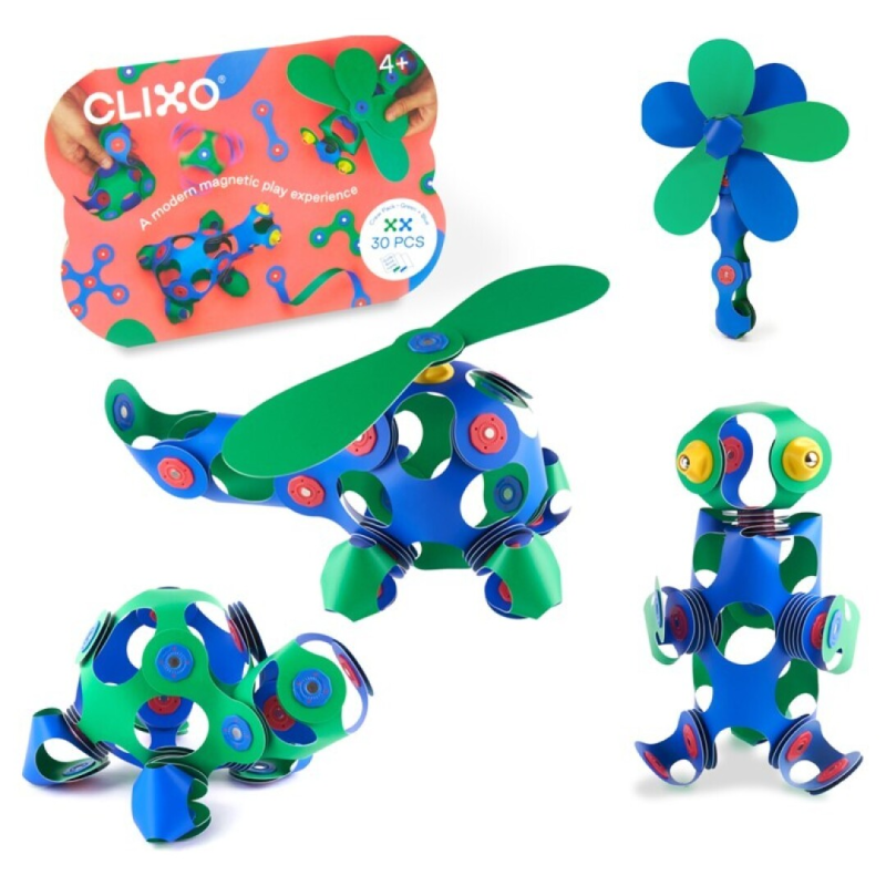 CLIXO CREW PACK - AZUL/VERDE