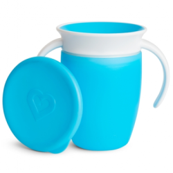 TAZA ANTIGOTEO AZUL 360º...