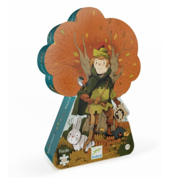 PUZZLE SILUETA ROBIN HOOD...