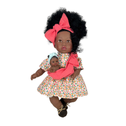 MUÑECA ALIKA CON BEBÉ PELO...