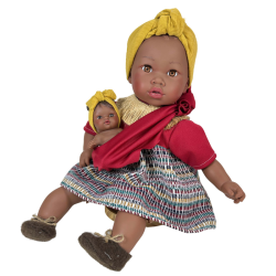 MUÑECA ALIKA CON BEBÉ...