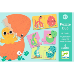 PUZZLE EDUCATIVO DÚO HUEVOS...