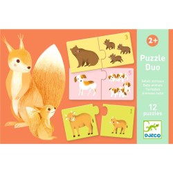 PUZZLE EDUCATIVO BABY ANIMALES