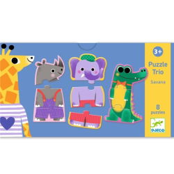 PUZZLE EDUCATIVO DÚO TRIO...