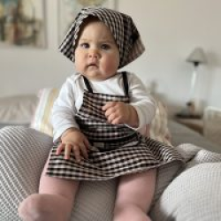 DELANTAL INFANTIL + PAÑUELO...