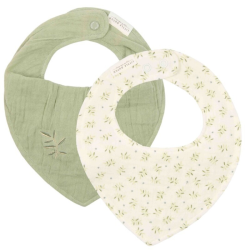 SET 2 BANDANAS MUSELINA...