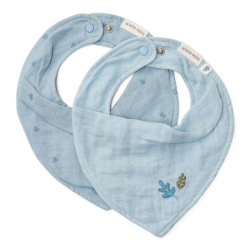 SET 2 BANDANAS MUSELINA...