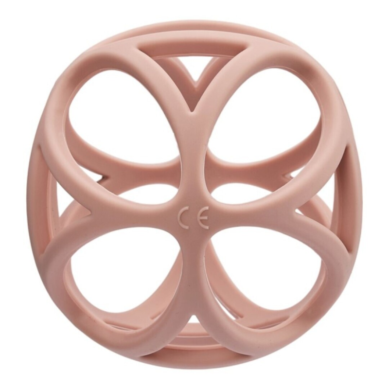 PELOTA SENSORIAL SILICONA ROSA LITTLE DUTCH