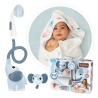 SET BAÑO DUCHA ELEFANTE Y CAPA AZUL YOOK