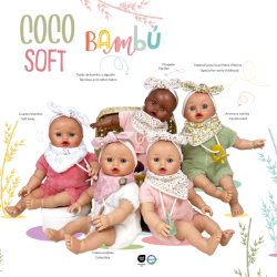 MUÑECA COCO SOFT BAMBÚ...