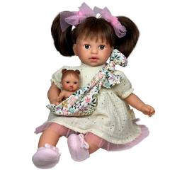 MUÑECA ALEX CON BEBÉ CREAM...
