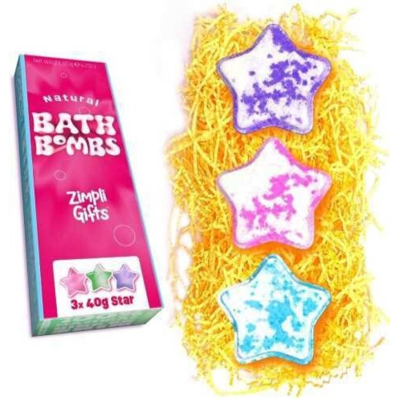 PACK REGALO 3 BOMBAS DE BAÑO STARS 3x40gr.