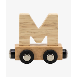 LETRA TREN NATURAL "M"