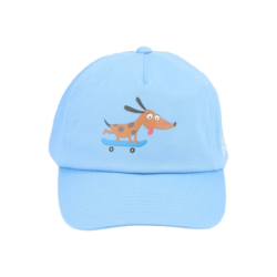 GORRA CON VISERA AZUL...