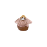 BABERO RABBIT TOPOS ROSA