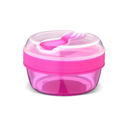 CAJA DE ALMUERZO CON TAPA REFRIGERANTE N´ICE CUP PURPLE