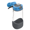 BOTELLA DE TRITÁN CON BOQUILLA Y ASA 450ML B.BOX BLUE SLATE