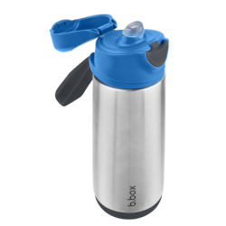 BOTELLA TÉRMICA CON BOQUILLA Y ASA 500ML B.BOX BLUE SLATE