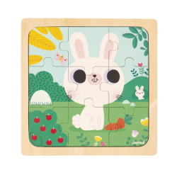 PUZZLE EL CONEJO BLANCO
