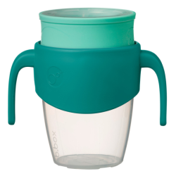 TAZA DE APRENDIZAJE 360 CON CIERRE HERMÉTICO B.BOX EMERALD FOREST