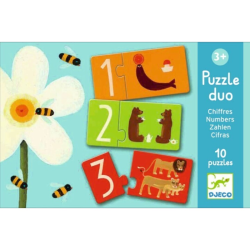 PUZZLE EDUCATIVO DÚO NÚMEROS